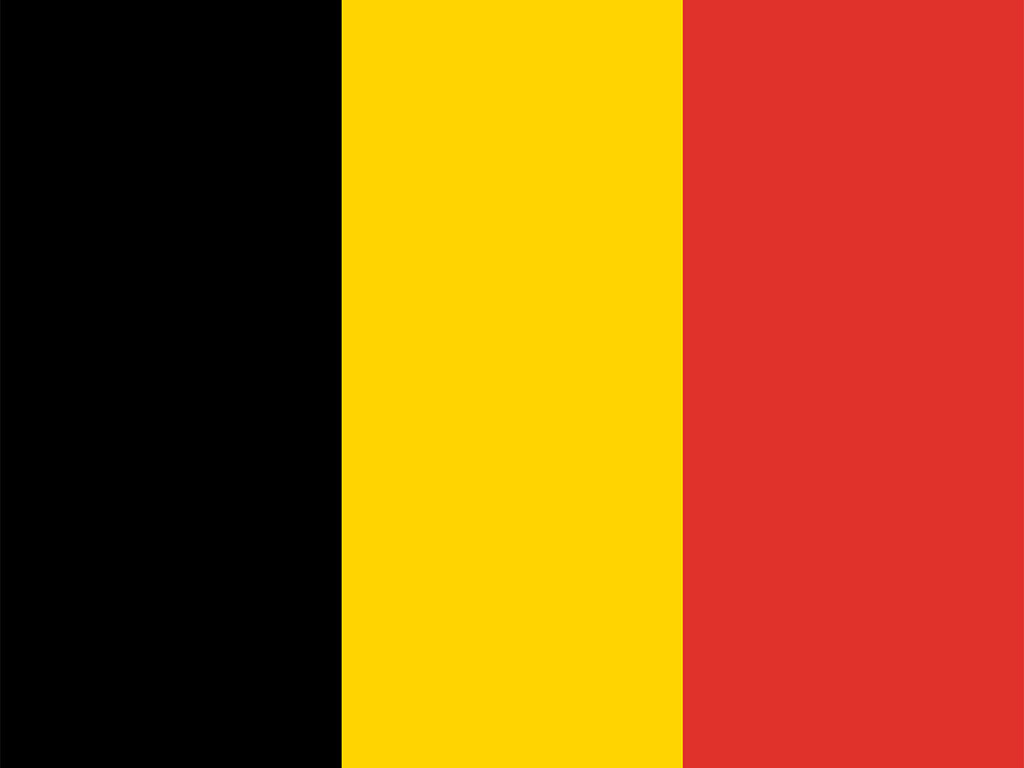 Flagge Belgiens 001 - Hintergrundbild