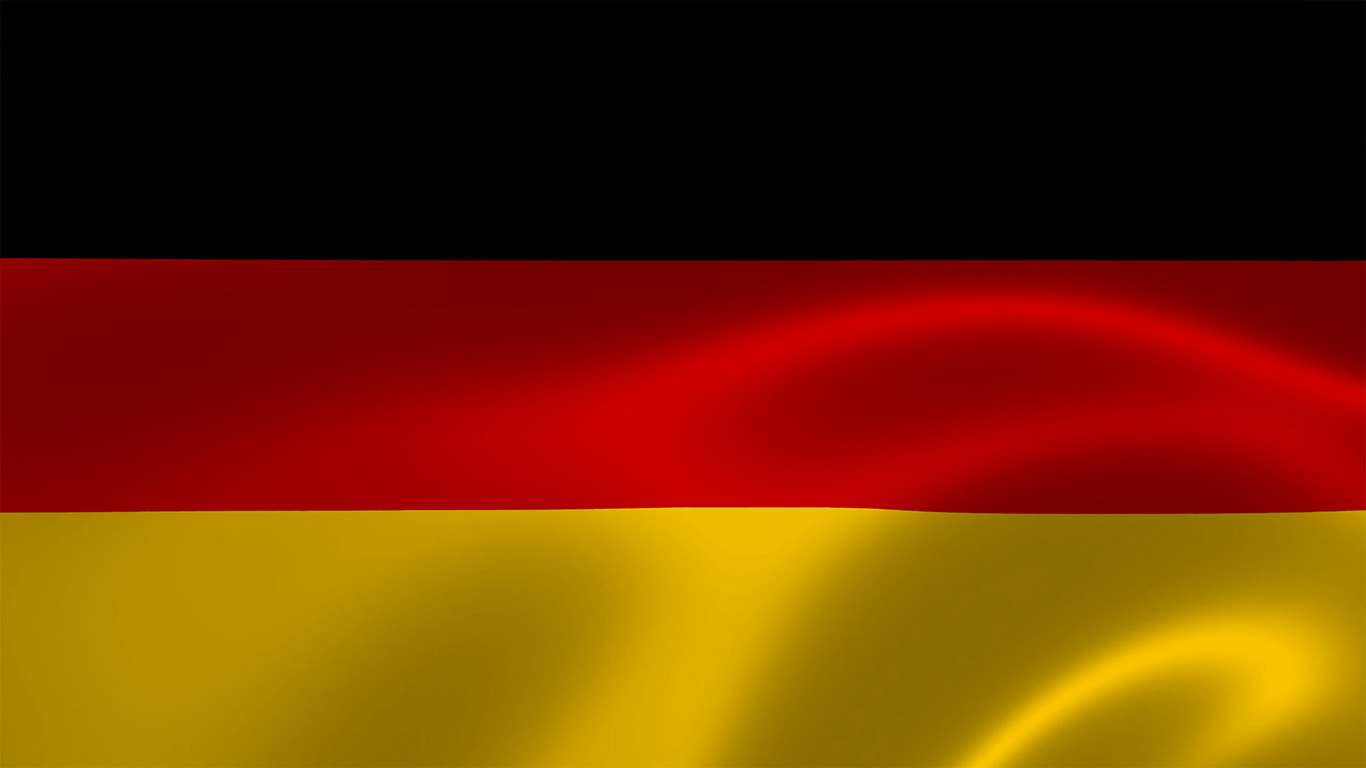 Flagge Deutschland 016 - Hintergrundbild