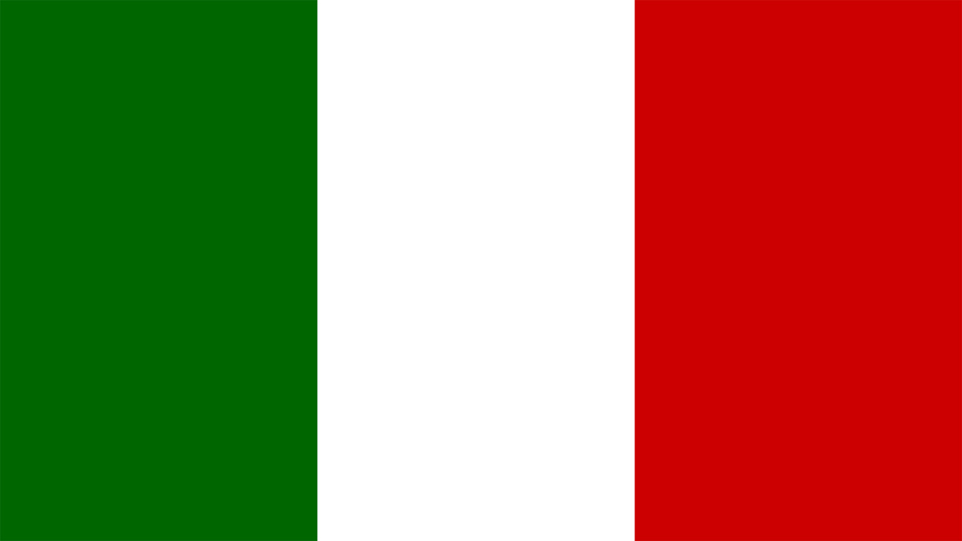 Flagge Italien 001 - Hintergrundbild