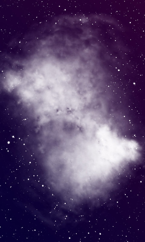 Handy Hintergrundbild: Galaxis - Weltraum - Sterne am Himmel