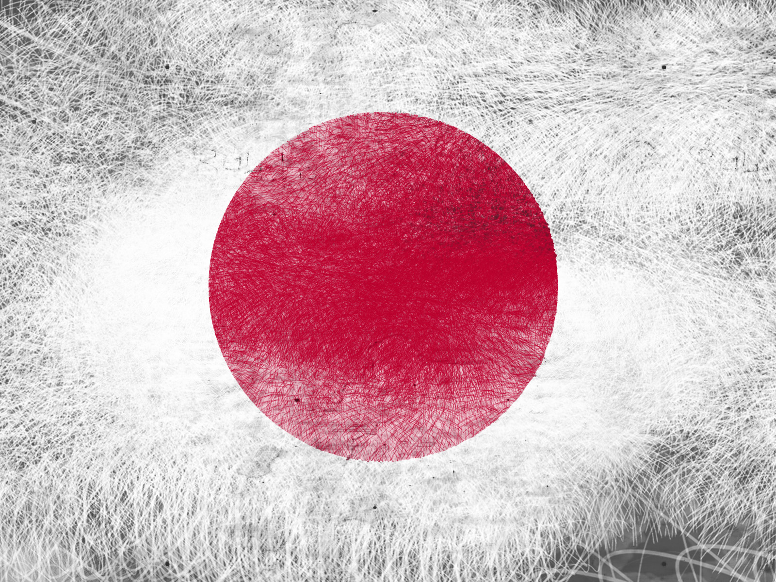 Japan Flagge 012 - Hintergrundbild