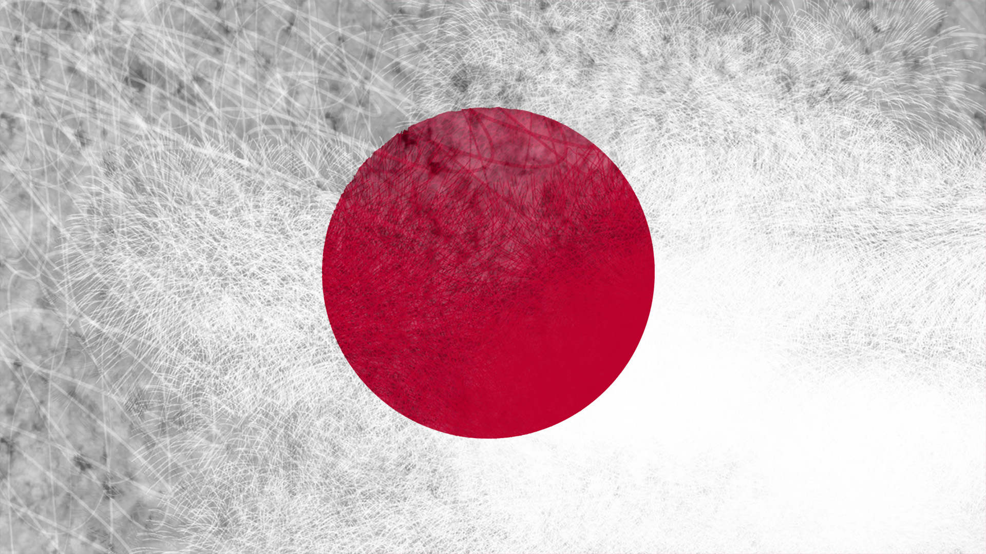 Japan Flagge 013 - Hintergrundbild