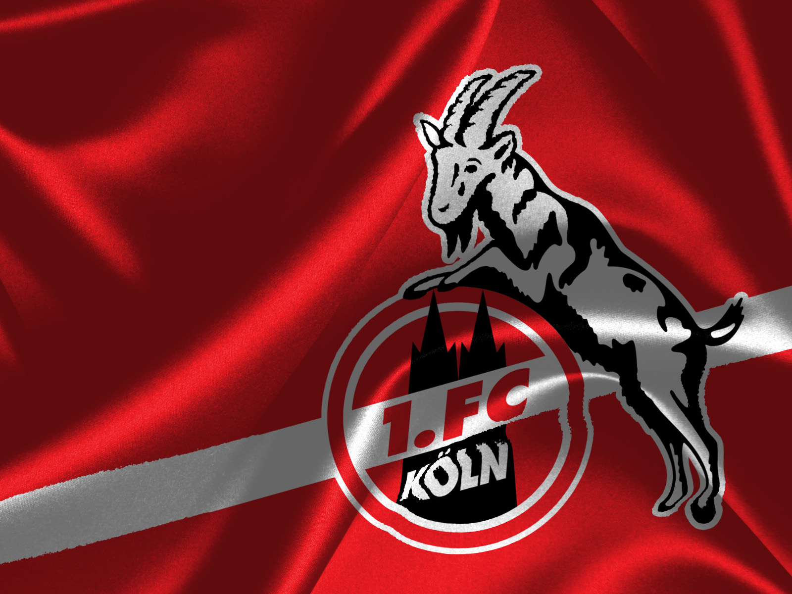 1fc Köln Logos Signetfliese Geißbock Weiß Zuhause And Unterwegs Wohnen Ray Vazquez 