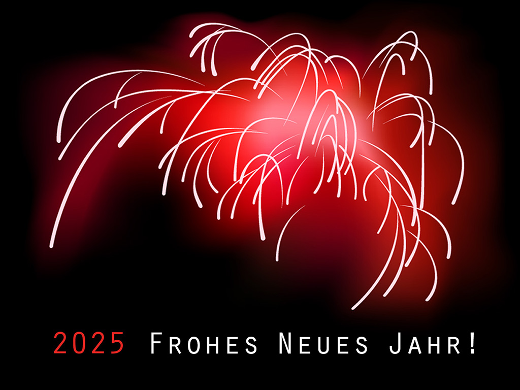 Glückliches Neues Jahr 2025!