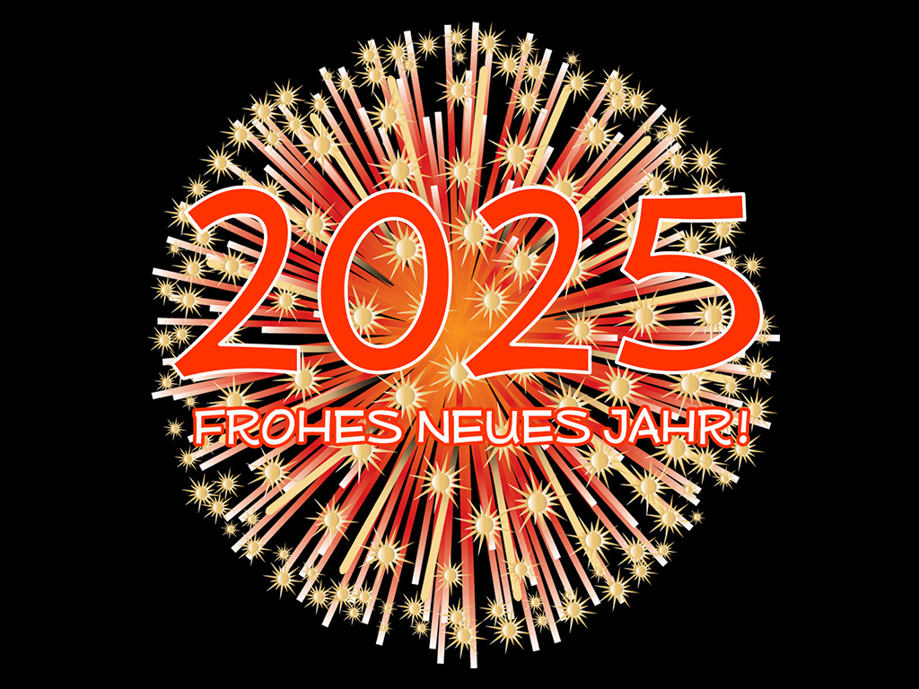 Glückliches Neues Jahr 2025!