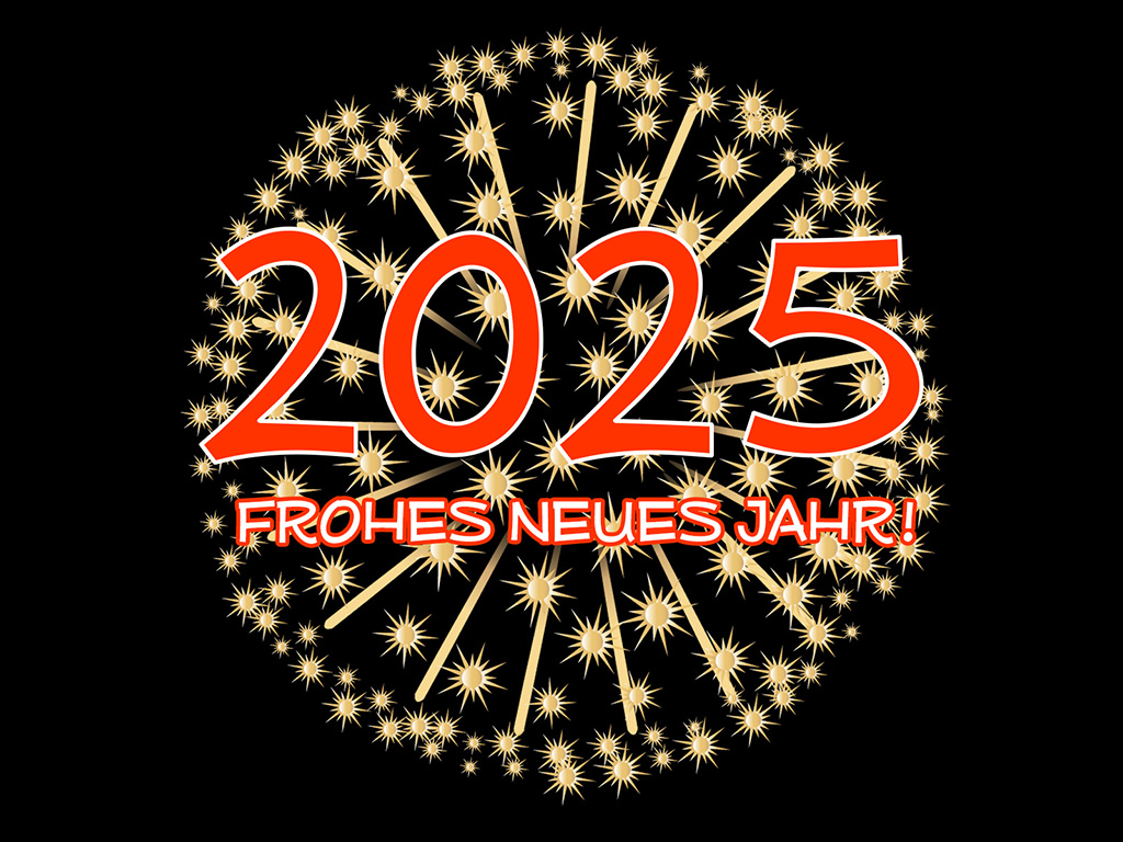 Glückliches Neues Jahr 2025!