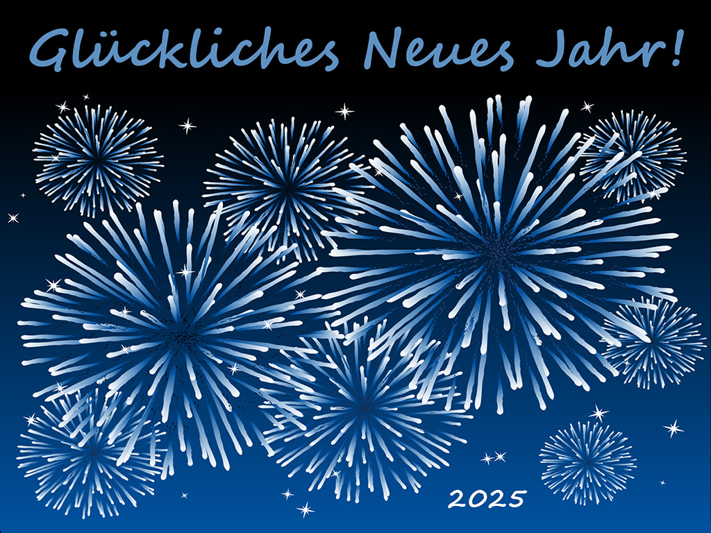 Glückliches Neues Jahr 2025!