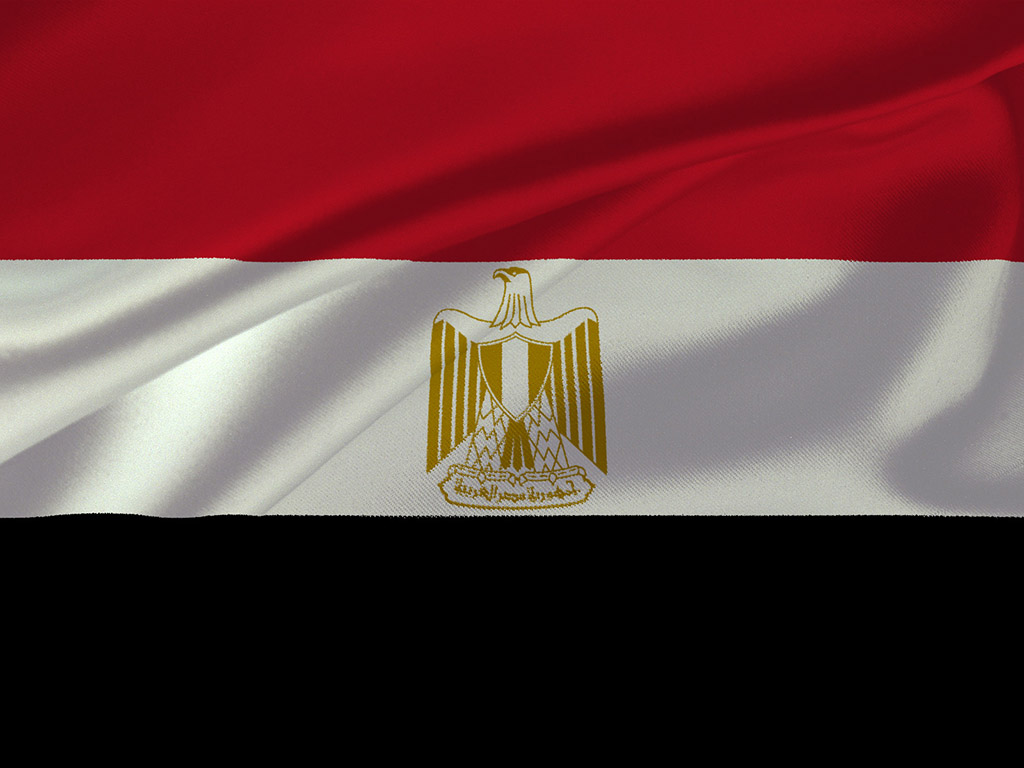 Ägypten Flagge 015