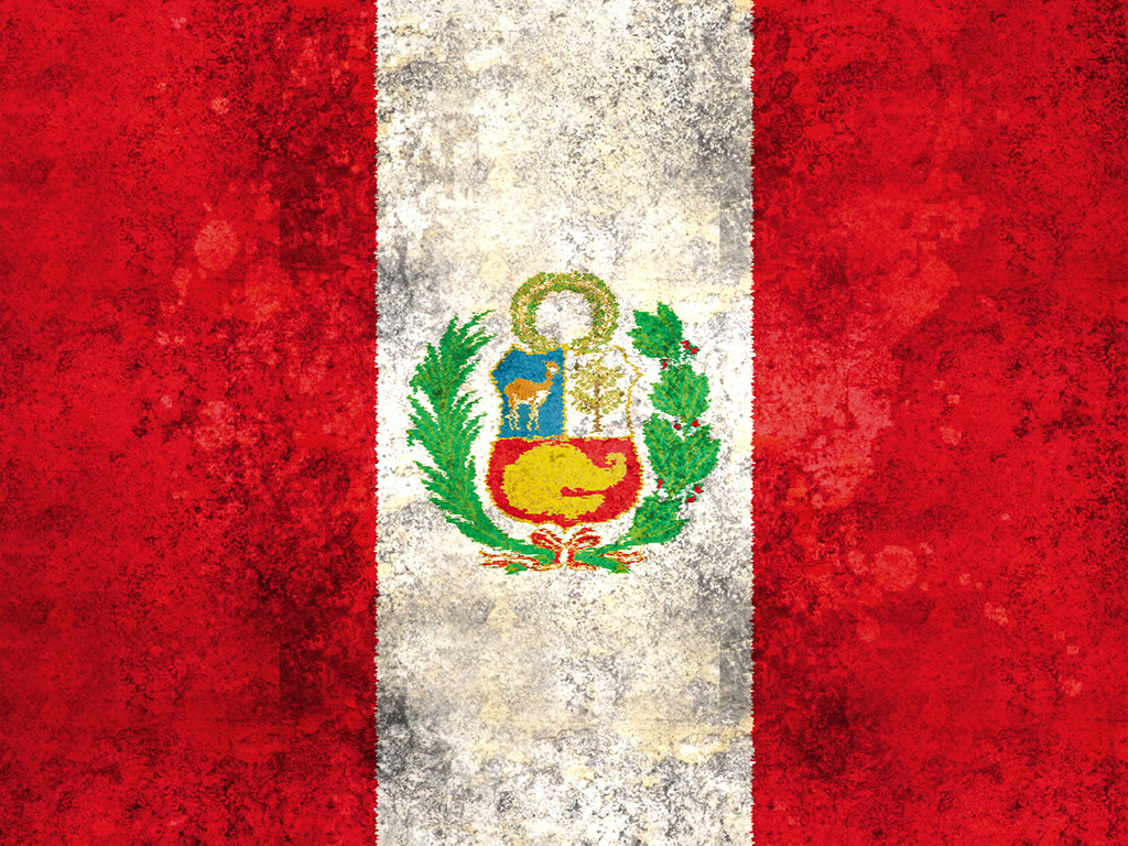 Peru Flagge 004