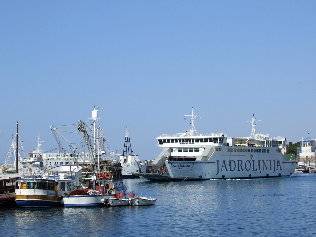 Zadar 008 - Hafen im Adriatischen Meer