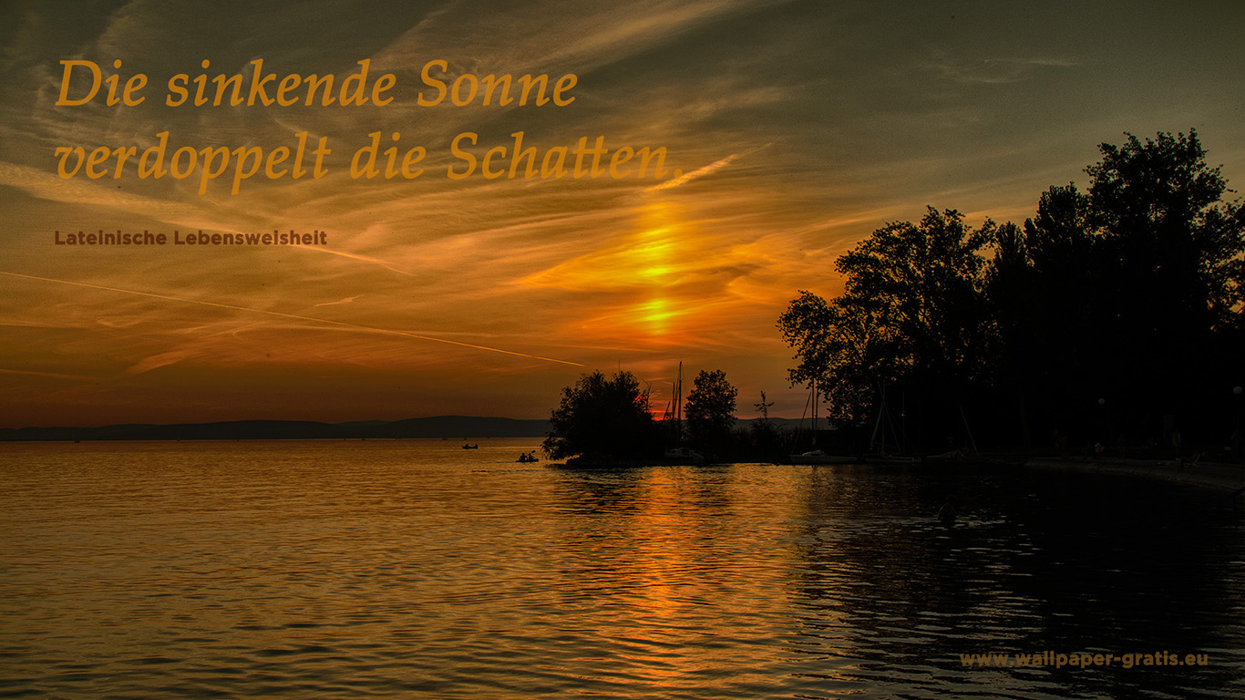 Zitat Sonnenuntergang 002 Hintergrundbild